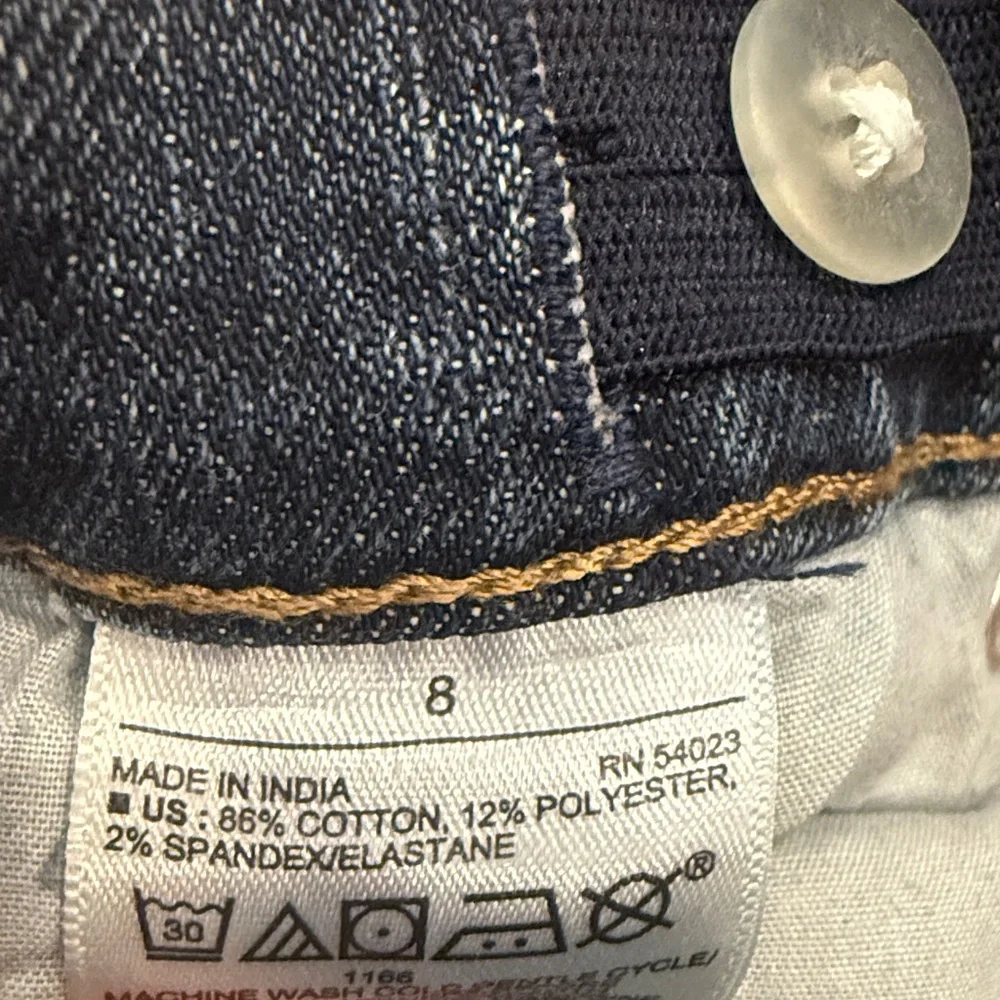 Old Navy Kids Dark Blue Skinny Jeans Size 8